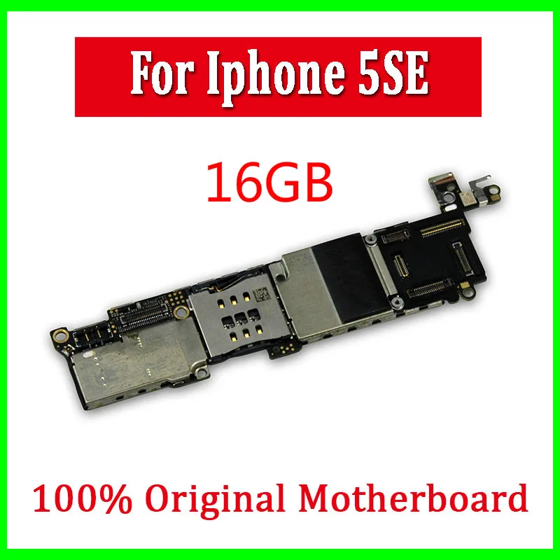 For iPhone SE Motherboard Without Touch ID 16GB For iPhone