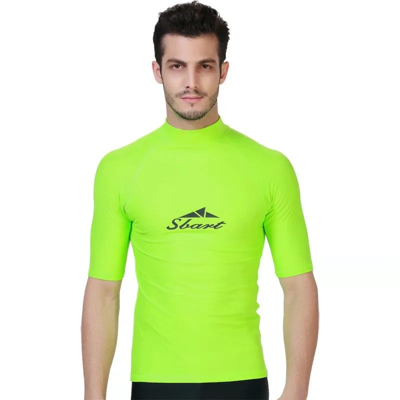 Плавающий гидрокостюм SBART 4XL из лайкры для дайвинга мужской топ с коротким