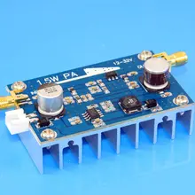 10 МГц~ 500 МГц 1,5 Вт усилитель HF fm VHF UHF широкополосный Восстановленный усилитель мощности