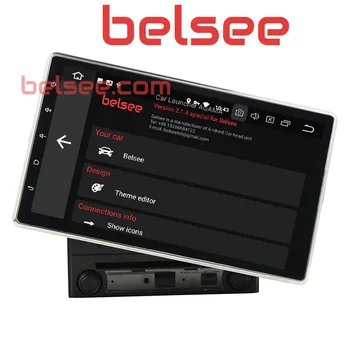 

Belsee 10.1" Android 9.0 Car Stereo Radio Head Unit Double 2 Din Universal IPS Touch Screen Audio Multimedia Player Ram 4GB 64GB