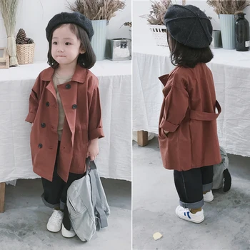 

New 2020 Baby Coat Kids Autumn Coat Boys Jackets Girls Windbreaker Children Cotton Coat for Infant Toddler Tops Outwear,#3367