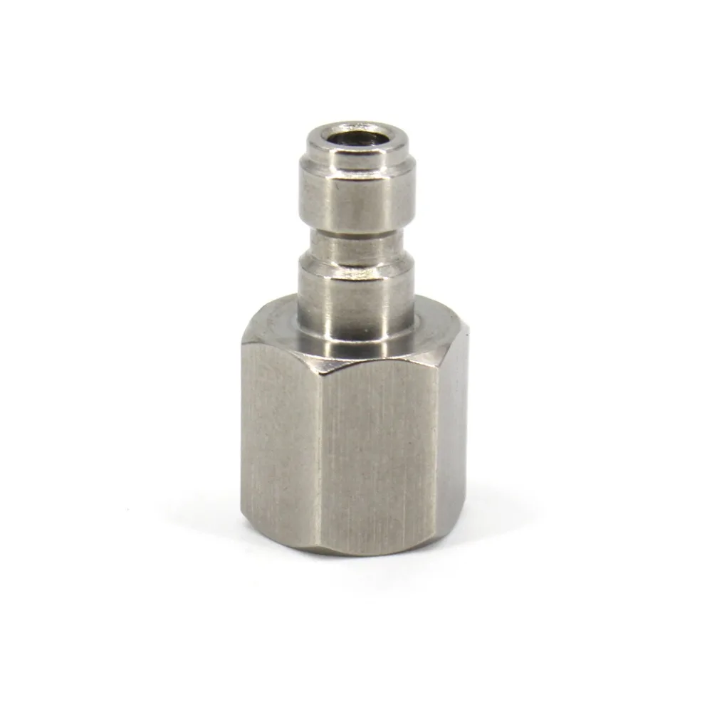 PCP ВВС Пейнтбольного ружья Quick гнездовой разъем 1/8BSPP 1/8NPT M10x1 Нержавеющая сталь
