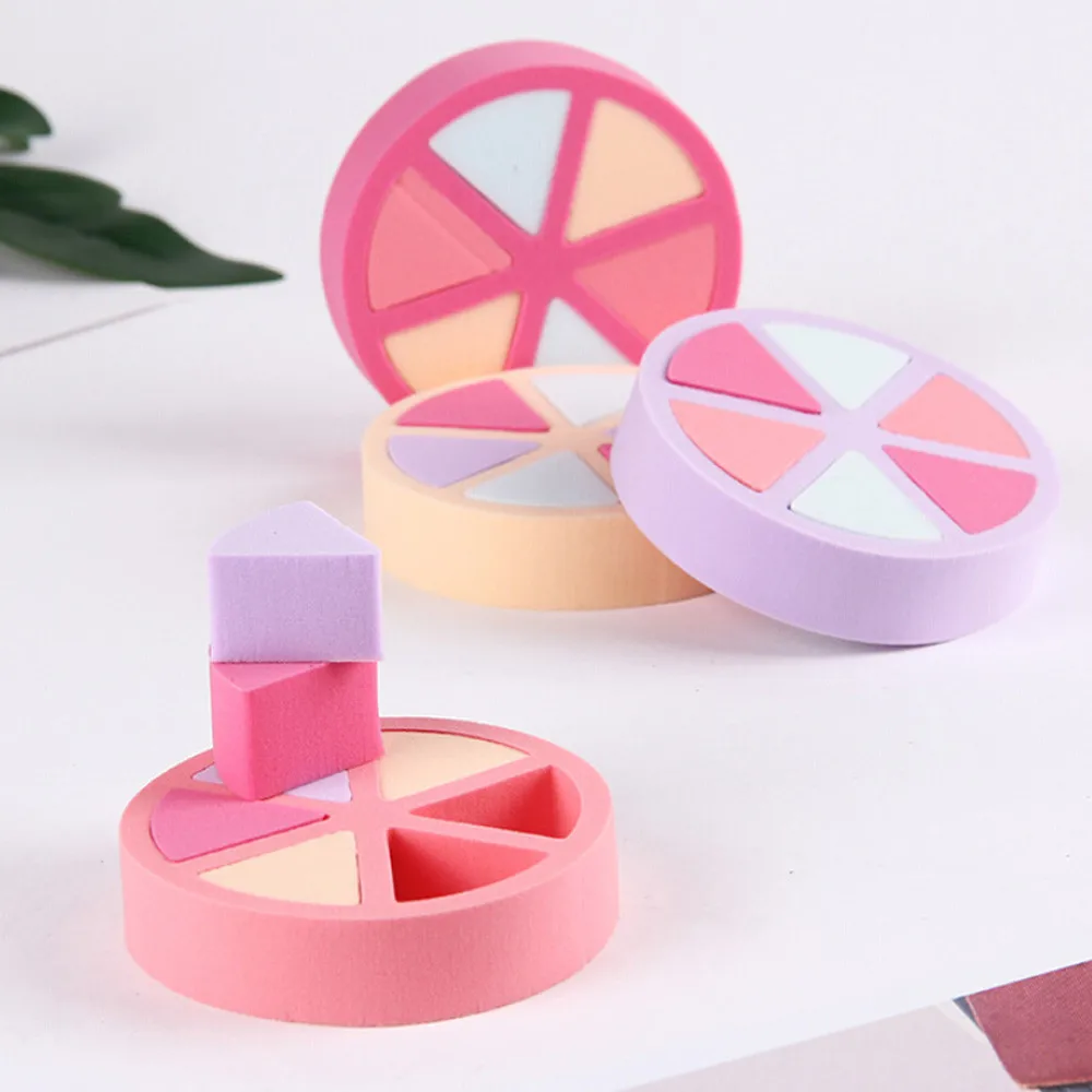 

beauty soft colorful Makeup Puff microfibre Sponge set Blender Cosmetic Puff Powder Puff For liquid Foundation professional #40