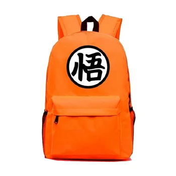 

High Quality Japanese Anime Dragon Ball Backpacks Goku Canvas Backpack School Bags For Teenagers Casual Travel Laptop Bag