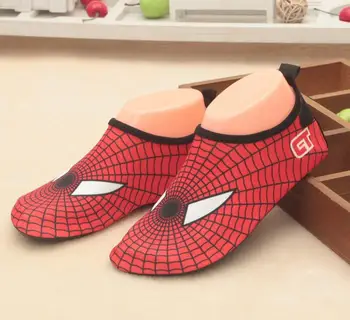 

Children house shoes boys indoor slippers kids spider design soft sole infant baby shoes water swimming surfing non-slip shoe