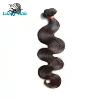 Luasy Hair Body Wave Brazilian Hair Weave Bundles 8-28inch Virgin Hair 1/3/4 Bundles Deals 100% Human Hair Weave Extensions