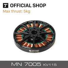 T-motor Terbaru Anti-gravitasi MN7005 KV115 Cahaya hemat Energi Efisien Motor Untuk Pesawat UAV RC Drone