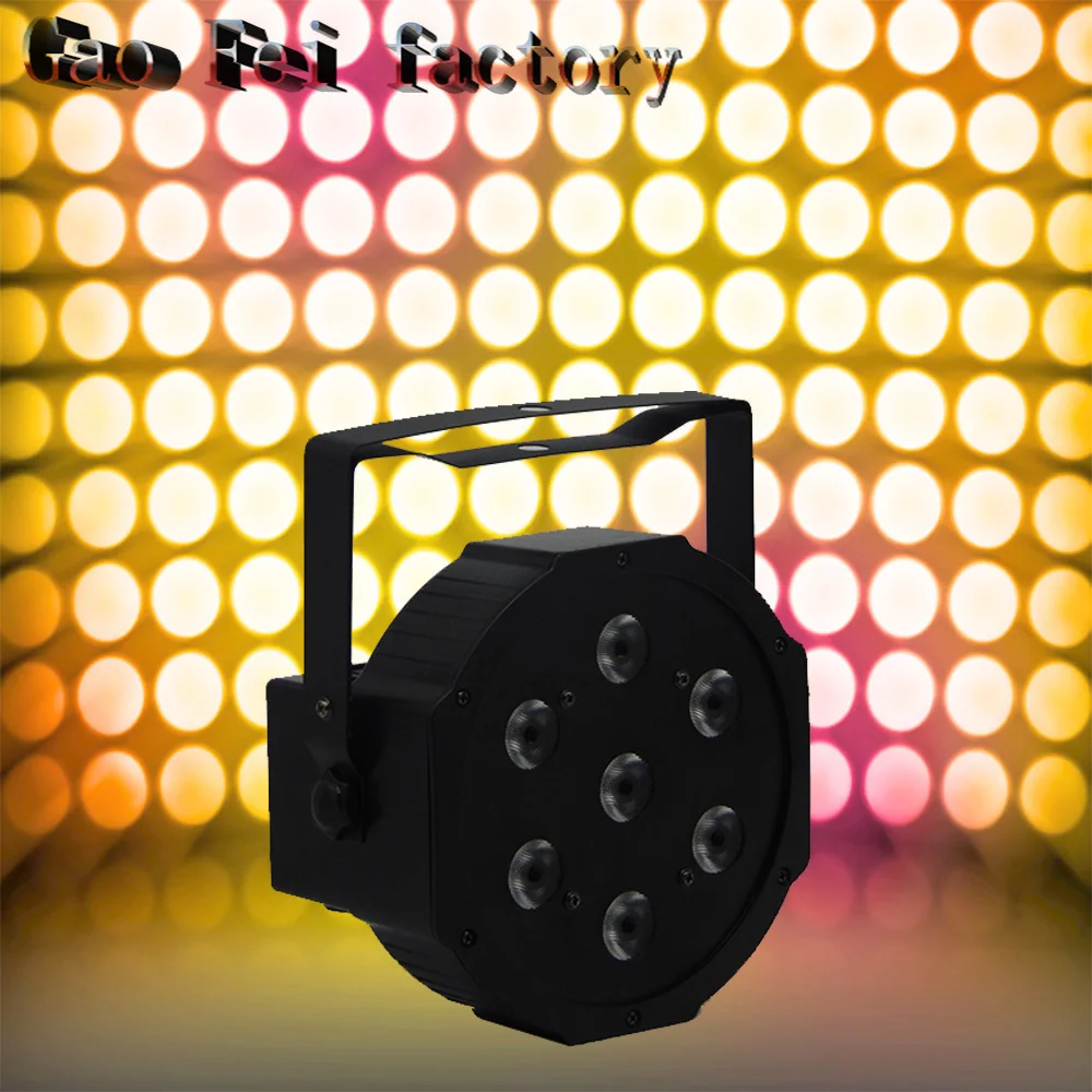 

Direct selling of factories 1pcs/Lot Fast Shipping DMX LED Flat Slim Par LED PAR 8 channels