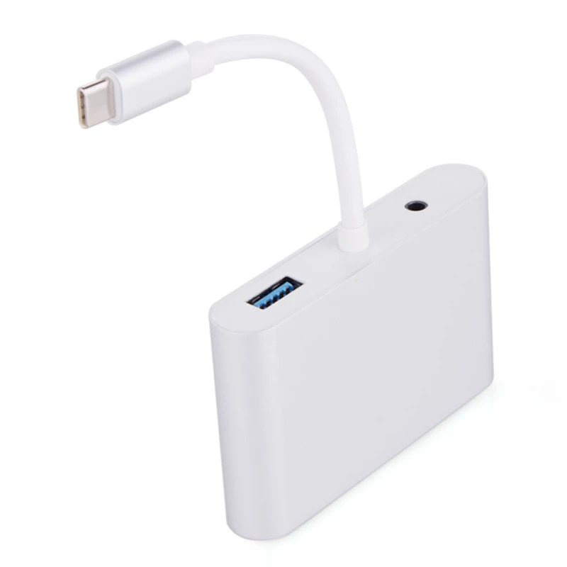 Usb type C к Hdmi Vga Usb 3,0 адаптер для зарядки конвертер Usb-C 3,0 концентратор адаптер для Pro Pixel Mate10 S9