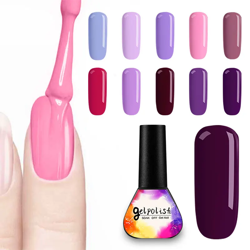 

Lghzlink Nail Gel Nail Polish 7ml UV Nails Art Design Semi Permanent Hybrid Nail Gel Set For Manicure Soak off Top Gel Lacquer