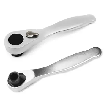 

1/4" Mini Ratchet wrench Handle-72 Teeth Release socket spanner wrench Hand Repairing Tool