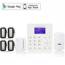 QOLELARM Español wifi alarma de su casa gsm seguridad en el hogar sistemas con wi-fi de la cámara IP 720 p HD control remoto APP-alarma antirrobo