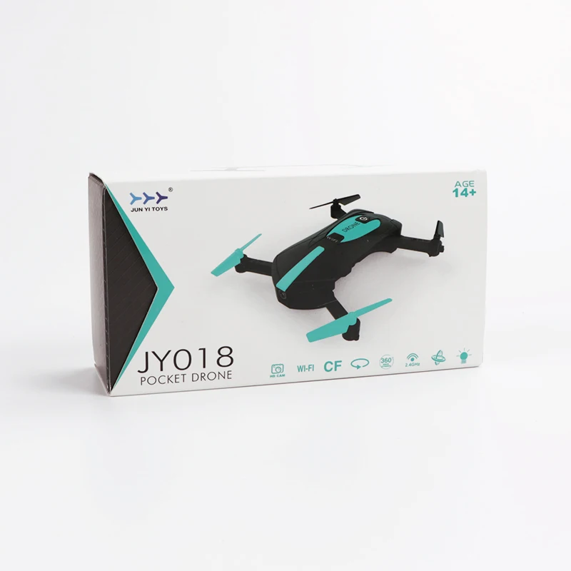 Elfie крутой дизайн JY018 портативный мини Wi Fi FPV селфи Дрон с hd камерой функция полета