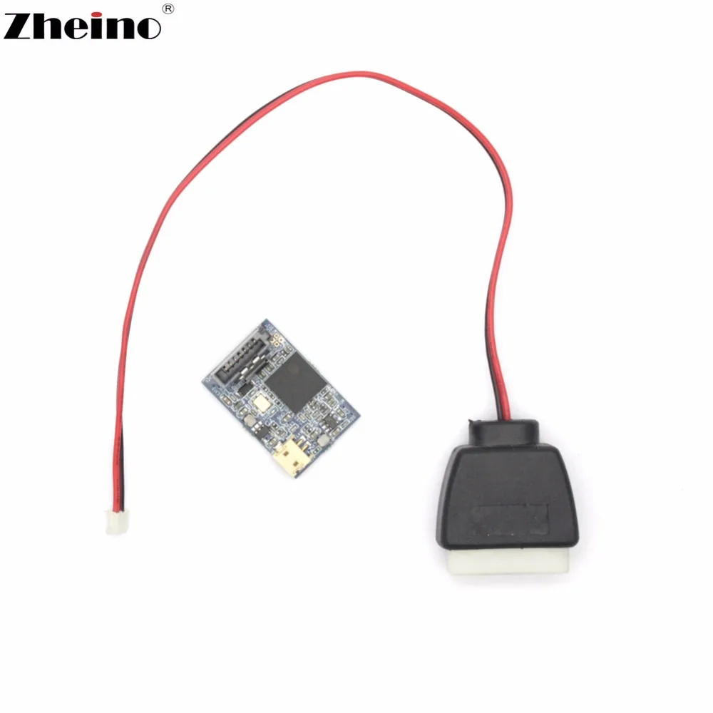 Новинка Zheino SSD SATA3 6 ГБ/сек. DOM 8 ГБ 16 ГБ 32 ГБ 64 Гб 128 ГБ 270 градусов MLC для промышленного хранения оборудования с кабелем питания