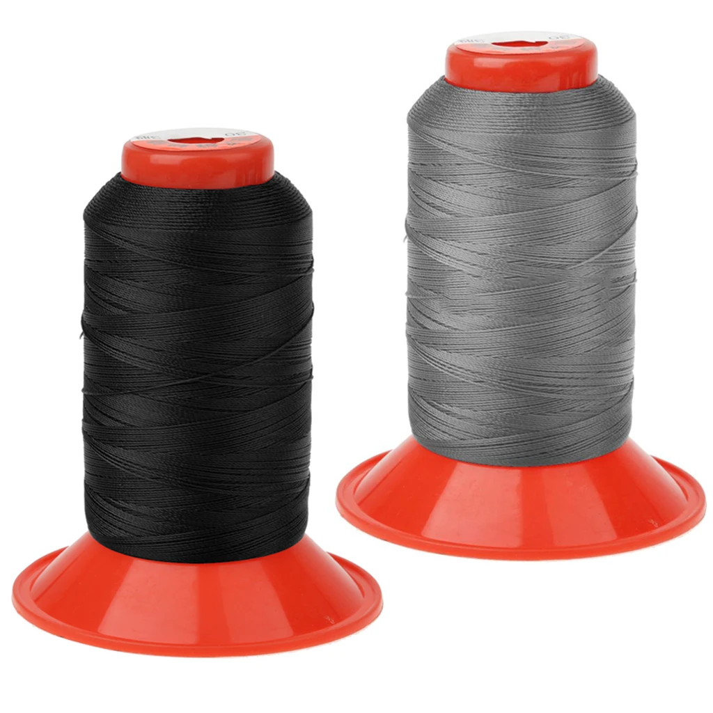 2Pcs Heavy Strong Durable Bonded Nylon Sewing Thread Spool For Tent Backpack Repair