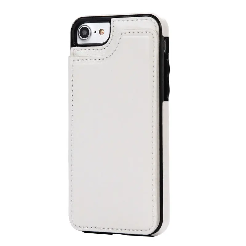 Роскошный чехол-бумажник из искусственной кожи в стиле ретро с откидной крышкой для телефона для iPhone X 10 8 Plus, держатель для фотографий, задняя крышка для iPhone 6, 6 S, 7 Plus, Капа