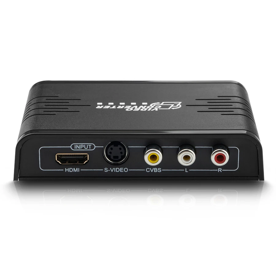 Composite 3 RCA video CVBS S video to HDMI Converter S video R/L Audio