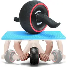 ANCHEER без шума колесо круглый для брюшной мышцы тренировочный основной тренажер талии руки силовые упражнения оборудование для фитнеса