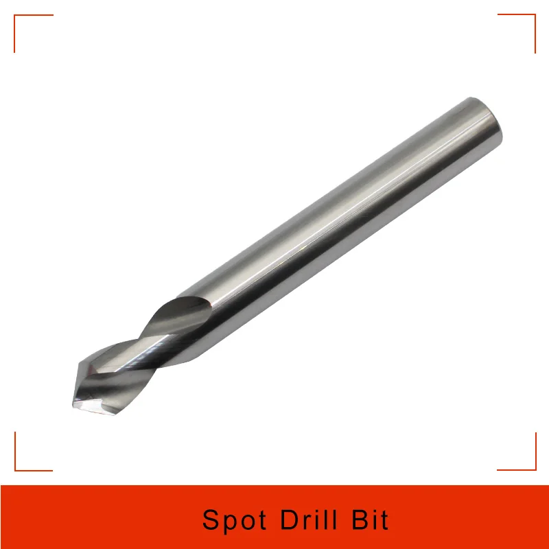 

1pc Spot Weld Drill Bit 12mm Long 100mm D12X100L Tungsten Carbide No Coated Point Twist Drill Bits Chamfer Knife for Aluminum