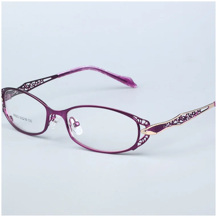 High Quality Metal Full Frame Light Eyeglass Women Hollow Fashion Temperament Elegant Eyewear High Quality Metal Full Frame Light Eyeglass Women Hollow Fashion Temperament Elegant Eyewear