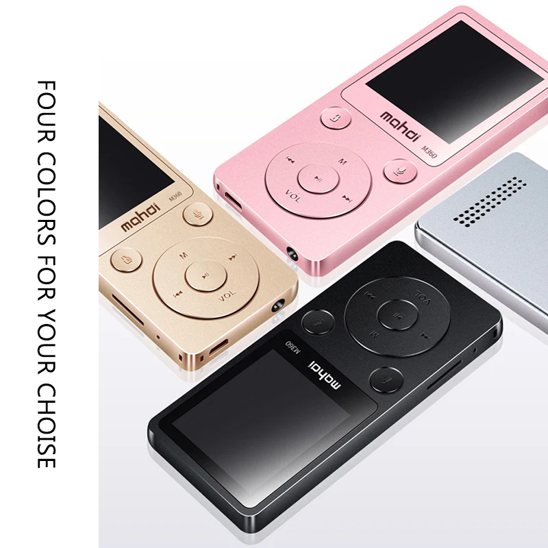 Махди M360 HiFi без потерь MP3 плеер Металлический Портативный 8 ГБ Поддержка 32 карты