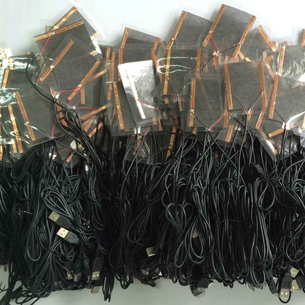 1 шт. зимняя портативная теплая пластина USB нагреватель для коврик мыши обувь