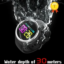 Высокое качество Смарт-часы Сенсорный экран Смарт-часы модные спортивные артериального давления сердечного ритма Фитнес трекер для Android IOS Телефон