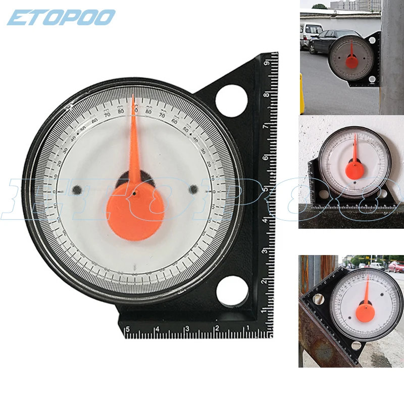 

Mini Inclinometer Protractor Tilt Level Meter Angle Finder Clinometer Slope Angle Meter With Magnetic Base