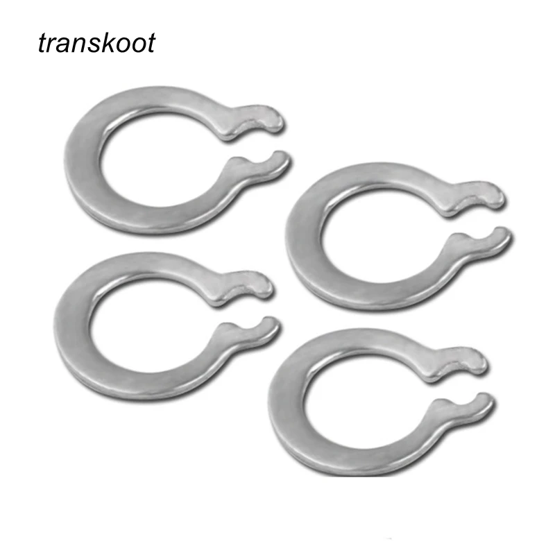 

100Pcs 3mm 4mm 5mm 6mm 8mm GB894 Gourd Type Washer 304 Stainless Steel C-type Elastic Ring External Circlip Snap Retaining Ring