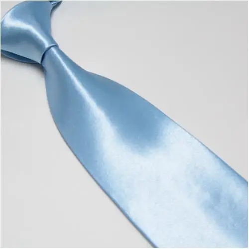 Мужские галстуки свадебные Gravatas галстук - Цвет: Светло-голубой