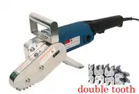 1400 W Double Claw ไฟฟ้ากล่อง Waste Stripper เครื่อง Waste Discharge กระดาษแข็งลูกฟูกตัดเครื่องมือ