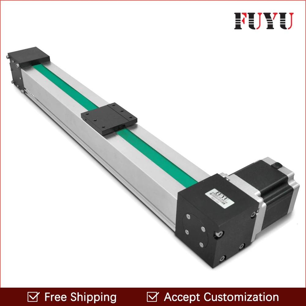 

high speed 500mm stroke max speed 3m/s belt driven linear stage actuator motion guide rail for automation robot arm kits