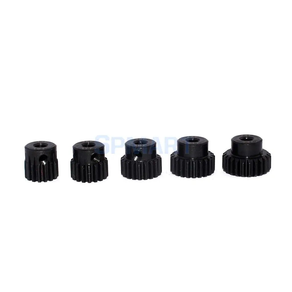 48DP 15T-23T Pinion 3.175mm Motor Gear Set for 1/10 RC Car DIY Accessories