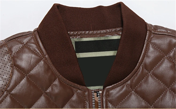 Новые мужские кожаные куртки из искусственной кожи для езды на мотоцикле, приталенная Мужская брендовая одежда, зимняя мужская верхняя одежда SA570
