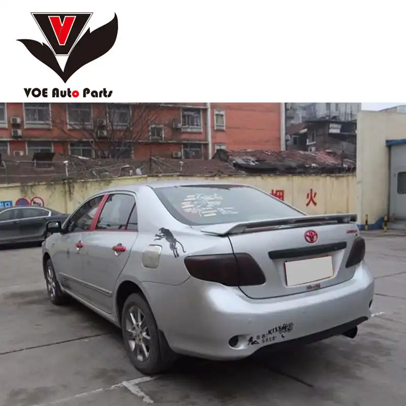 2006 2013 Corolla Abs Plastic Unpainted Rear Wing Spoiler Light For Toyota Corolla Light Light Yellow Nail Polishlighted Magnifying Glass Handheld Aliexpress