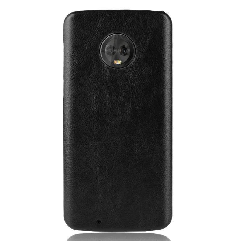 MOTO G6 G6Plus Litchi pattern PU leather+PC hard case_2