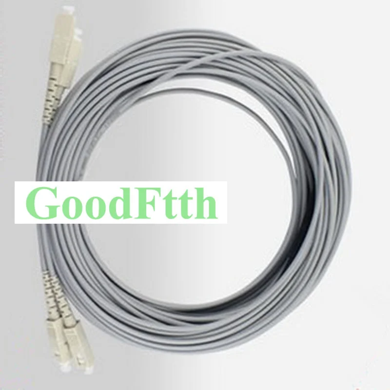 

Armored Armoured Patch Cord SC-SC Multimode 62.5/125 OM1 Round Duplex Cable GoodFtth 1-15m