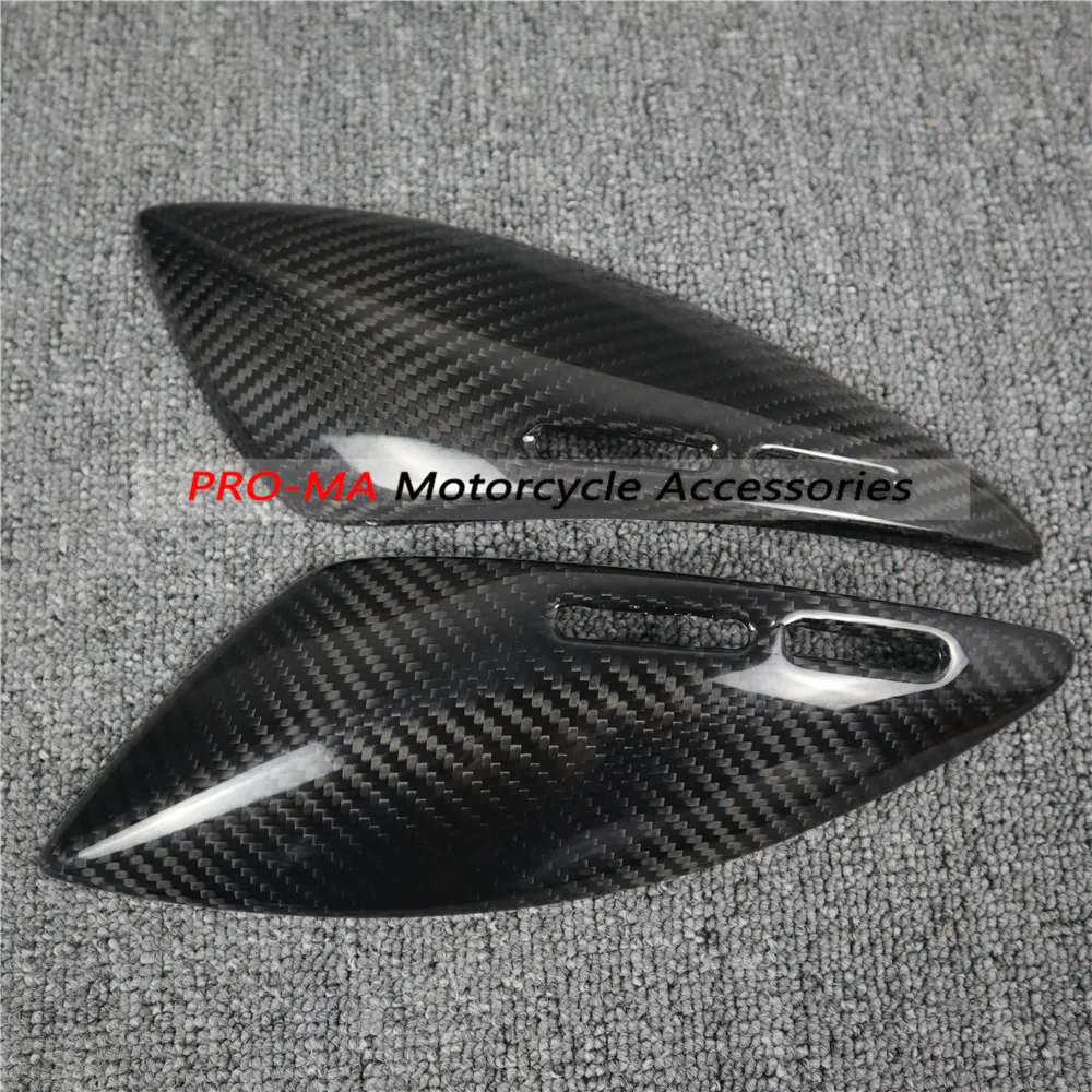 

Motorcycle Under Tank Panels in Carbon fiber For Kawasaki Z900RS 2018 Twill 6-6