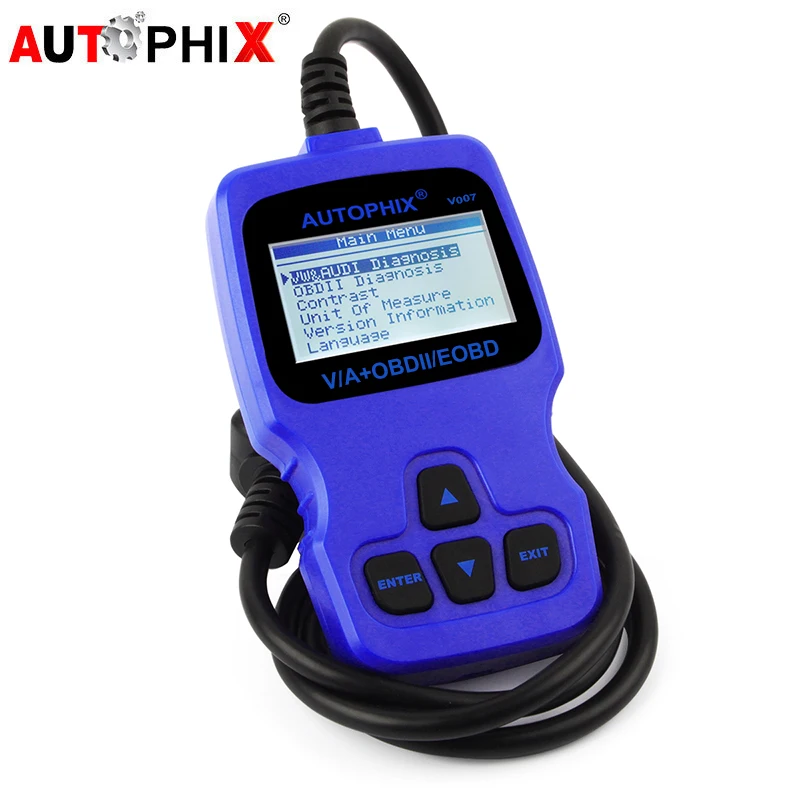 Autophix V007 OBD2 Automotive Diagnostic Scanner SRS ABS Oil Service