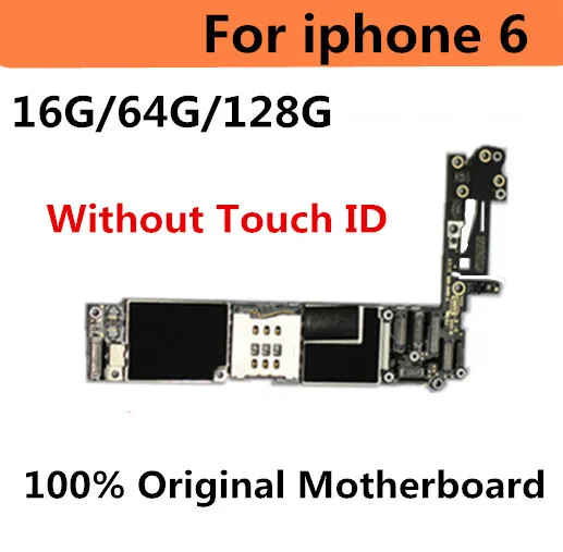 16 gb/64 gb/128 gb Оригинал открыл для iphone 6 материнской платы с Touch ID/без ID плата|Антенны