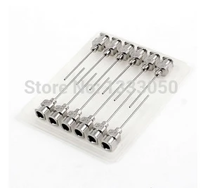

12 Pcs Stainless Steel Tip Plastic Shell 21g Dispenser Needles