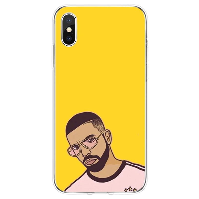 Drake Rihanna Lil Открытый Чехол с кроликом для iPhone 6 6plus 7 8plus 5 5S 5C SE X XS XR Max|Бамперы| |