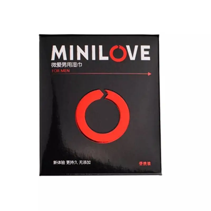 10 шт minilove секс влажных салфеток задержки для Для мужчин внешний Применение