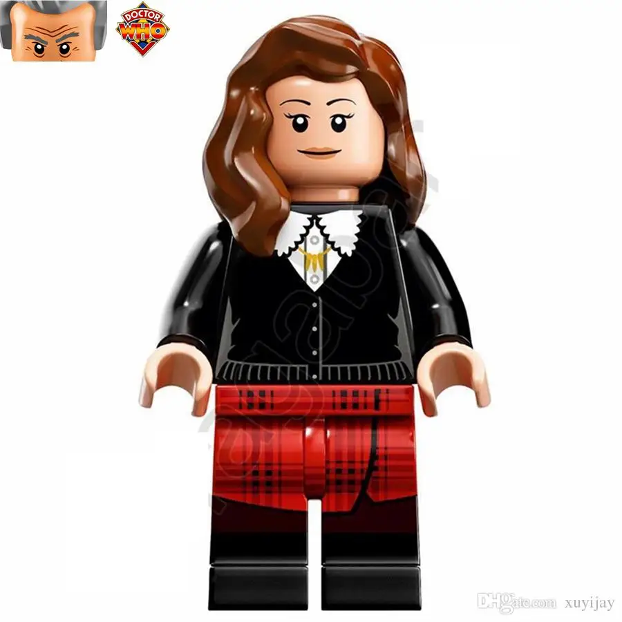 Koop Singel Koop Idee euml;n Arts Die Clara Oswald SUPER HEROES Model Minifig Monteren Model DIY Bouwstenen Kinderen Speelgoed