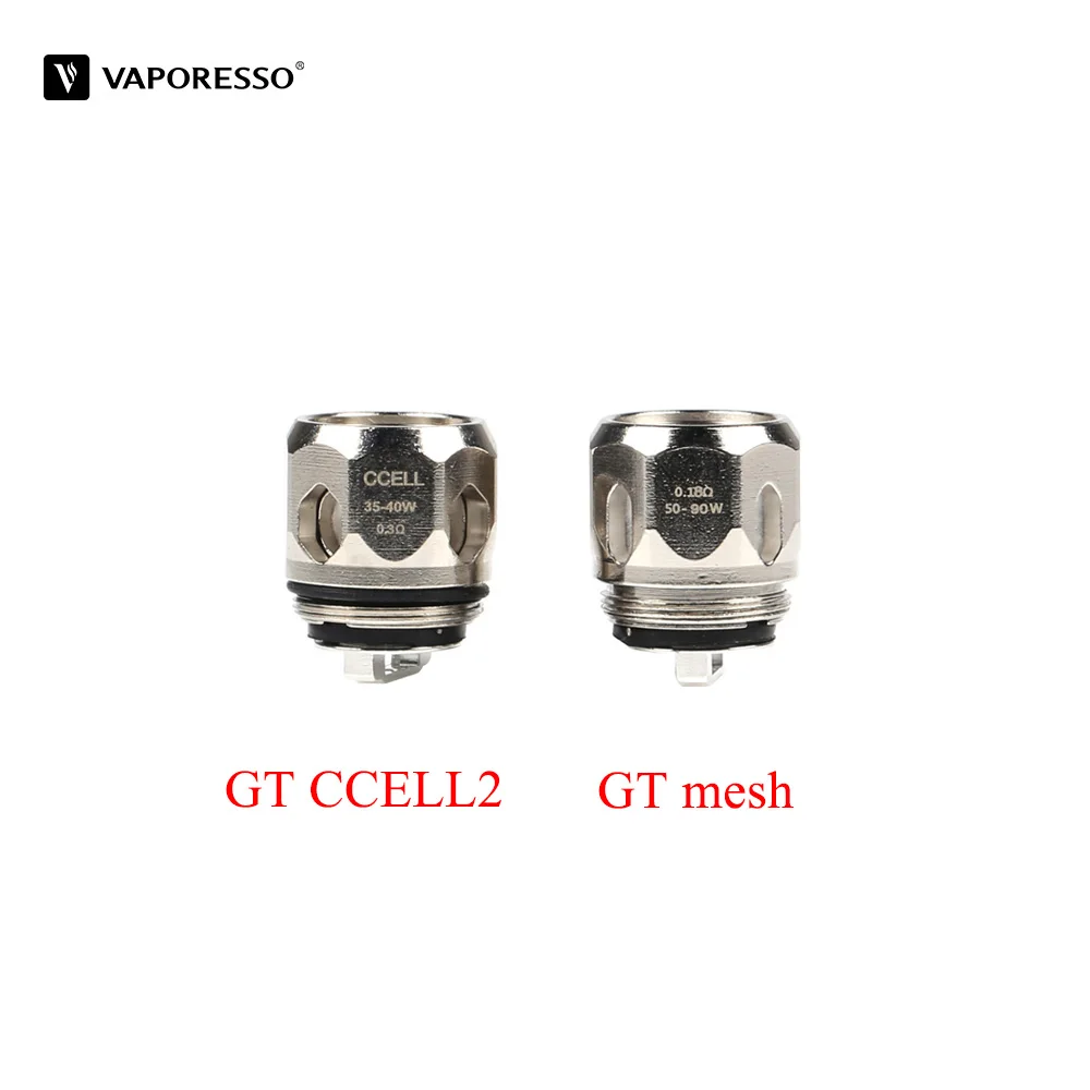 3 шт. Vaporesso GT Coil GT CCELL2 0.3ohm GT mesh 0.18ohm для Vaporesso SKRR-S Tank Polar Vape Cascade One Plus Vaporizer