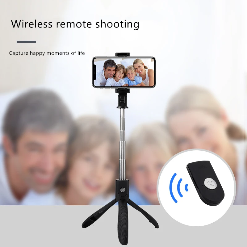 Antscope складной штатив монопод селфи палка Bluetooth с беспроводной кнопкой затвора