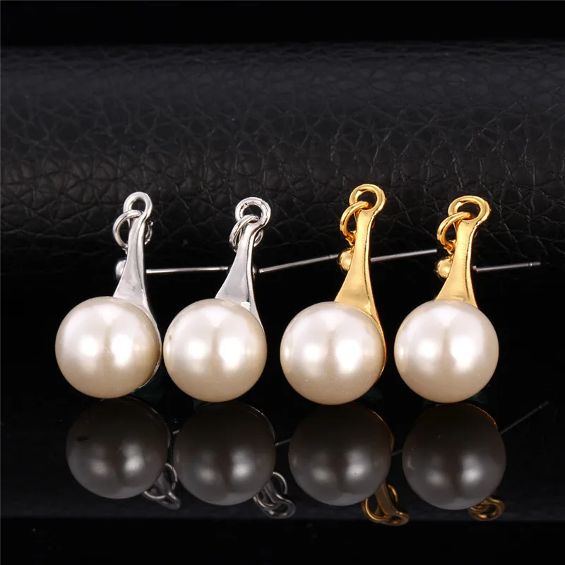 Женские серьги подвески с белым жемчугом E650|earrings for|dropping earrings for womendrop |