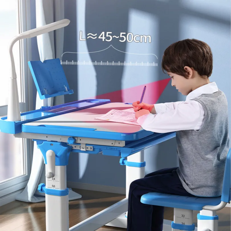 Height can be adjusted study table for kids table and chair kids furniture desk chair children table FREE SHIPPING