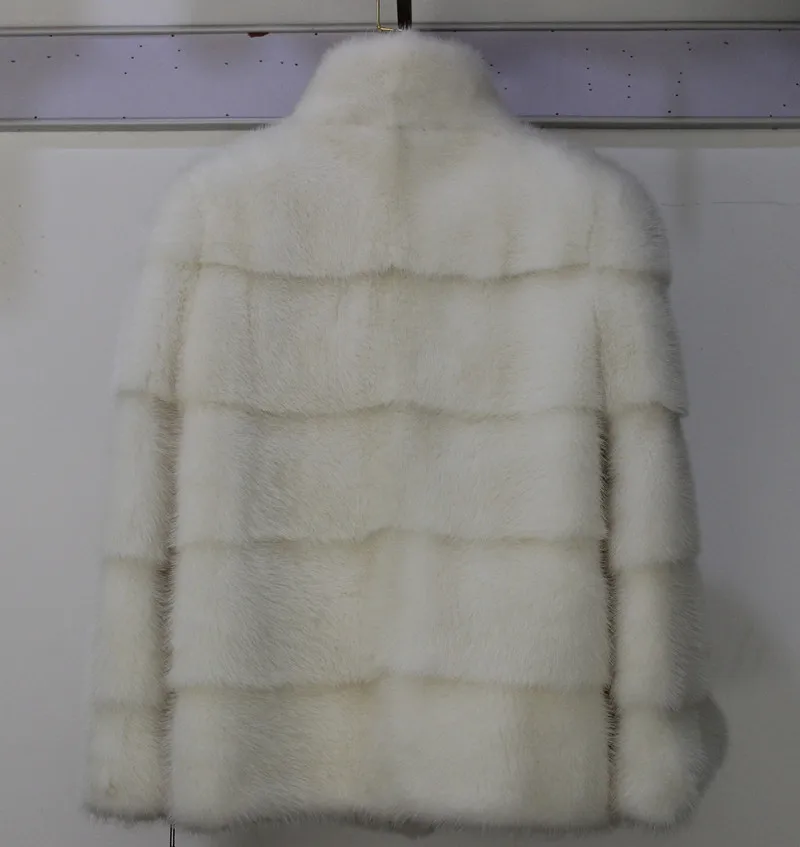 

Whole Mink Real Fur Regular Medium Slim Women Coat Autumn Winter Regular Popular Real Mink Fur Jacket