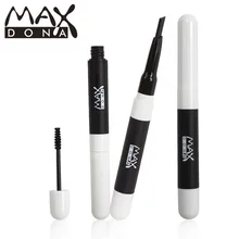 2 стороны женский макияж жидкая подводка; Косметика длинная-Стойкая подводка для глаз для легкого ношения подводка для глаз Водонепроницаемый Подводка для глаз